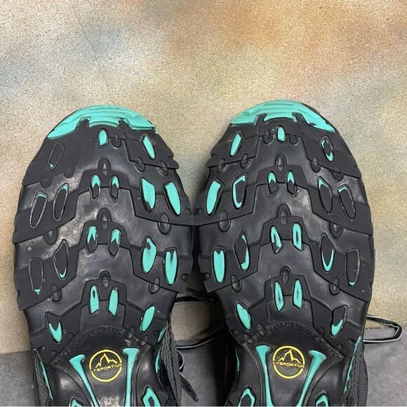 La Sportiva Wildcat 2.0 GTX Women's Running Shoes Charcoal/Aqua Size 7.5+ - Picture 15 of 16